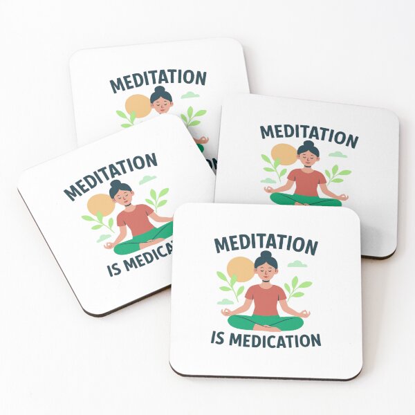 Item preview, Meditation is medication designed and sold by Cosmicprints99.