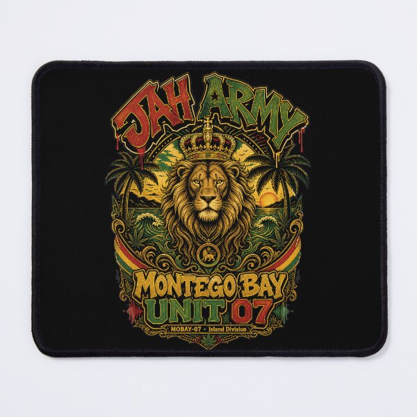 Item preview, JAH ARMY MONTEGO BAY UNIT 07 designed and sold by SavvyEarth.