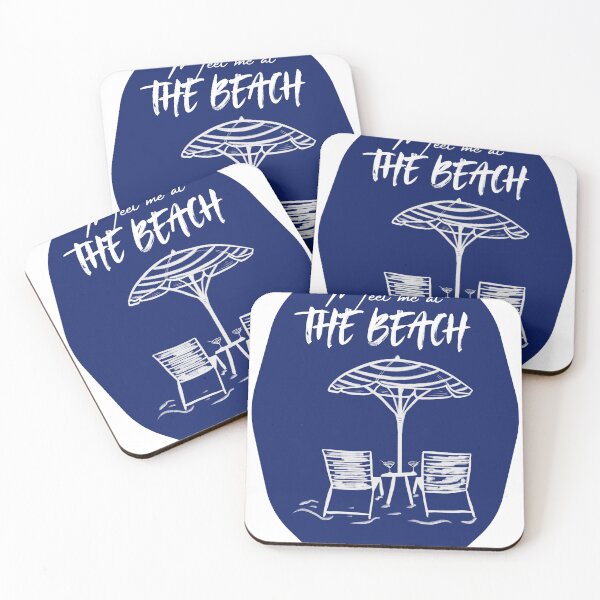 Item preview, Meet Me at the Beach – Minimal Line Art Summer Design designed and sold by NoemiMarozsan.