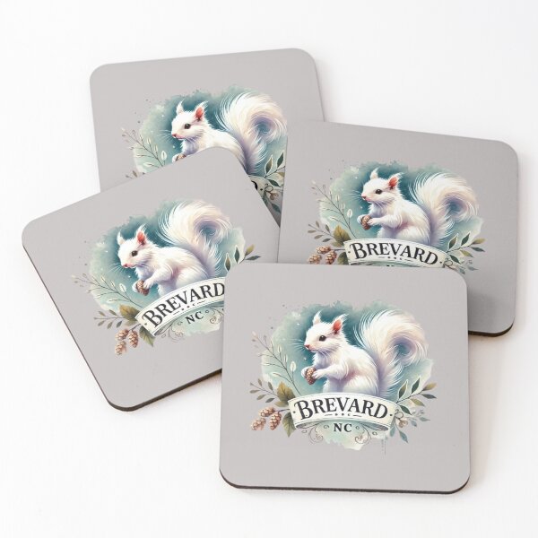 Item preview, Brevard NC White Squirrel North Carolina designed and sold by SalterDesigns.