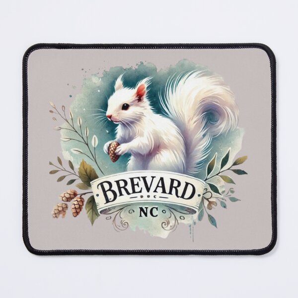 Item preview, Brevard NC White Squirrel North Carolina designed and sold by SalterDesigns.