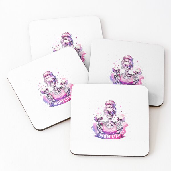 Item preview, Mom Life Skeleton Mom Graphic | Cute Gothic Mother Design designed and sold by SkeletonMood.