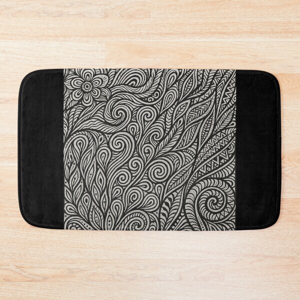 Item preview, Elegant Zen Doodle Abstract Pattern designed and sold by Sybille-Yates.