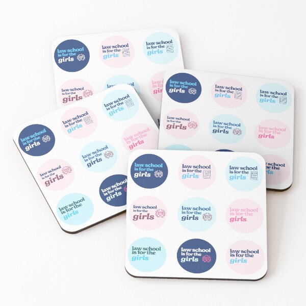 Item preview, Law School is for the Girls (combo sticker sheet) designed and sold by Guardian Graphics.