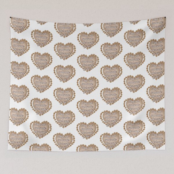 Item preview, Coffee Bean Heart Silhouette designed and sold by Coffee & Designs.