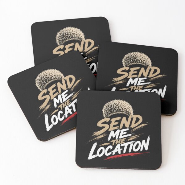 Item preview, Send Me The Location MMA Quote T-Shirt Design designed and sold by Newthingzy.