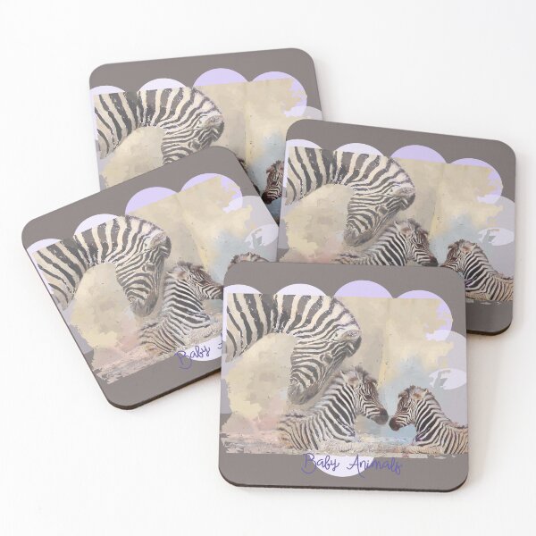Item preview, Baby Animals (Zebra Family) by ACCI designed and sold by VanyssaGraphics.
