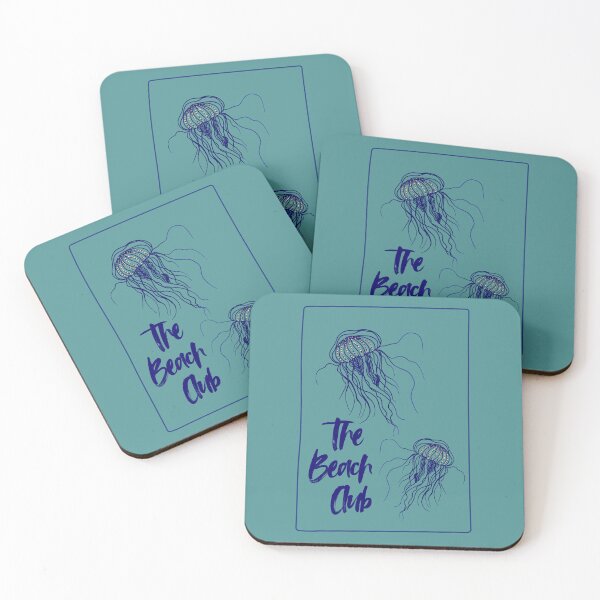 Item preview, The Beach Club – Jellyfish Line Art Summer Design designed and sold by NoemiMarozsan.