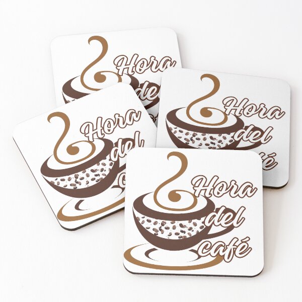 Item preview, Hora del café Retro Circle designed and sold by Lorens Designs.