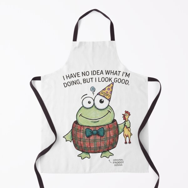 Item preview, ​I Have No Idea What I'm Doing Frog designed and sold by Rightstudio1.