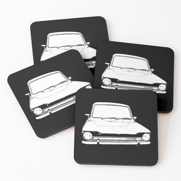 Item preview, Hillman Super Imp classic car monoblock (white) designed and sold by soitwouldseem.