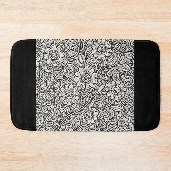 Item preview, Vintage Floral Zen Doodle designed and sold by Sybille-Yates.