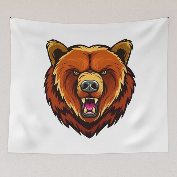 Item preview, Grizzly Bear designed and sold by PaintedbyCarol.