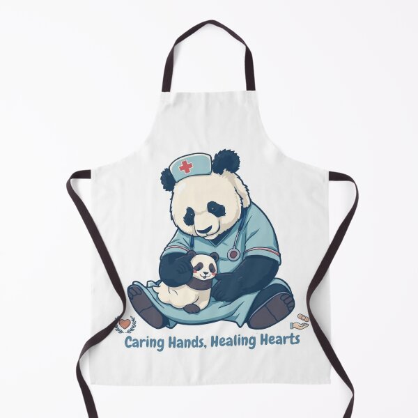 Item preview, Cute Panda Nurse Caring Hands Healing Hearts designed and sold by Sky-bully.