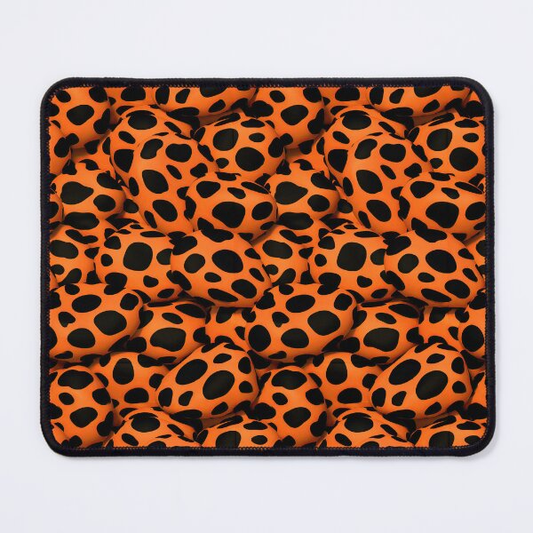 Item preview, Vibrant Orange and Black Leopard Animal Print designed and sold by Piotrek0001.