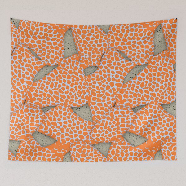 Item preview, Orange Cellular Pebble Mosaic Texture designed and sold by Piotrek0001.