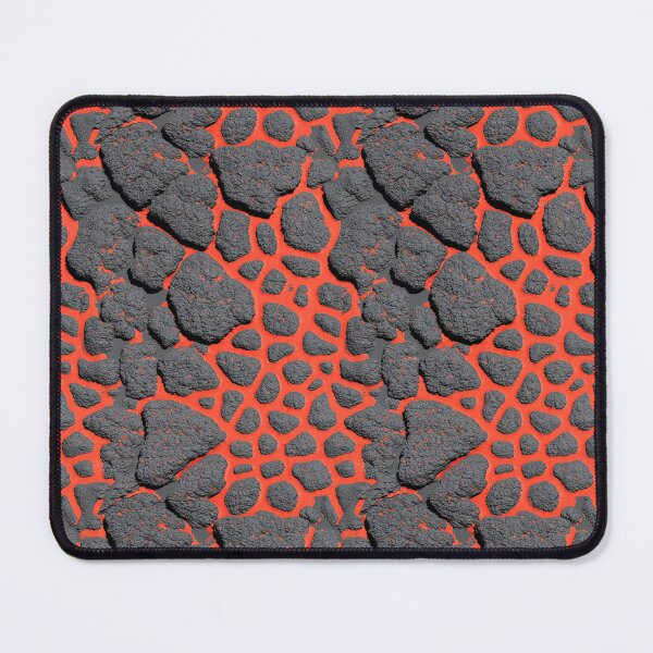 Item preview, Dark Grey Cracked Stone Over Red Lava designed and sold by Piotrek0001.