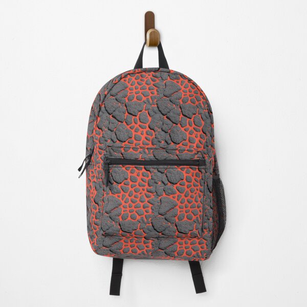 Item preview, Dark Grey Cracked Stone Over Red Lava designed and sold by Piotrek0001.