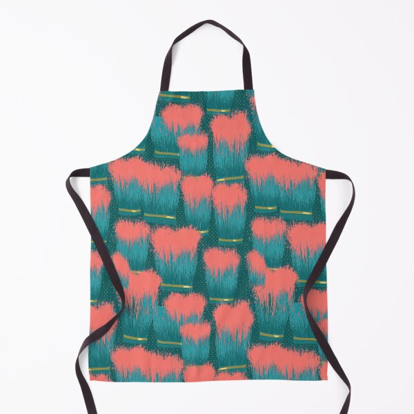 Item preview, Teal and Pink Faux Fur Brushstrokes designed and sold by Piotrek0001.