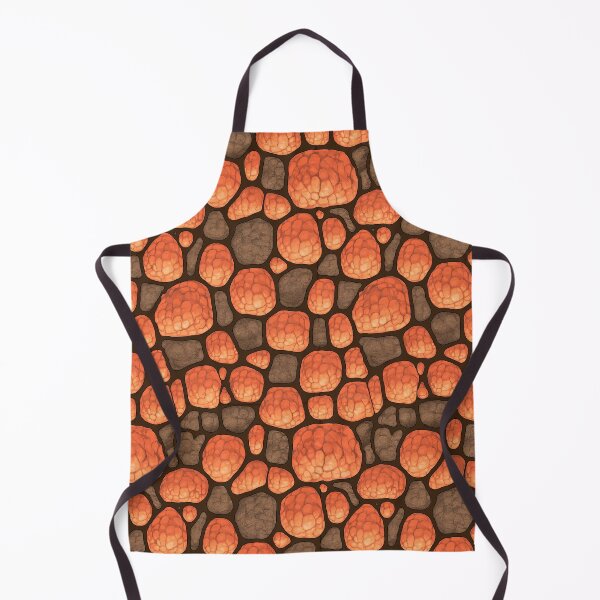 Item preview, Warm Orange and Brown Cobblestone Mosaic designed and sold by Piotrek0001.