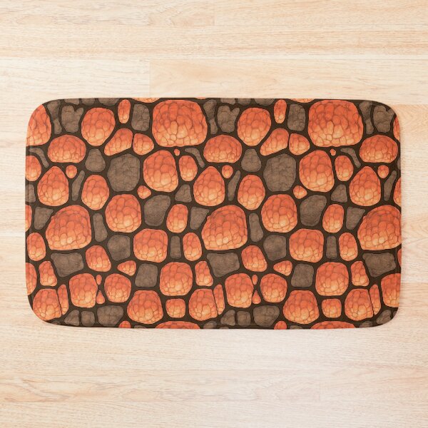 Item preview, Warm Orange and Brown Cobblestone Mosaic designed and sold by Piotrek0001.