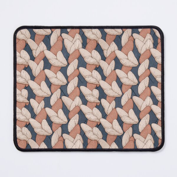 Item preview, Overlapping Beige and Blue Leaf Texture designed and sold by Piotrek0001.