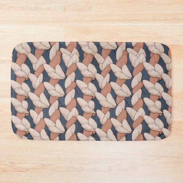 Item preview, Overlapping Beige and Blue Leaf Texture designed and sold by Piotrek0001.
