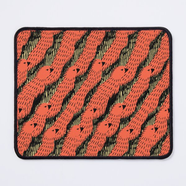 Item preview, Orange Vertical Faux Fur Grass Texture designed and sold by Piotrek0001.