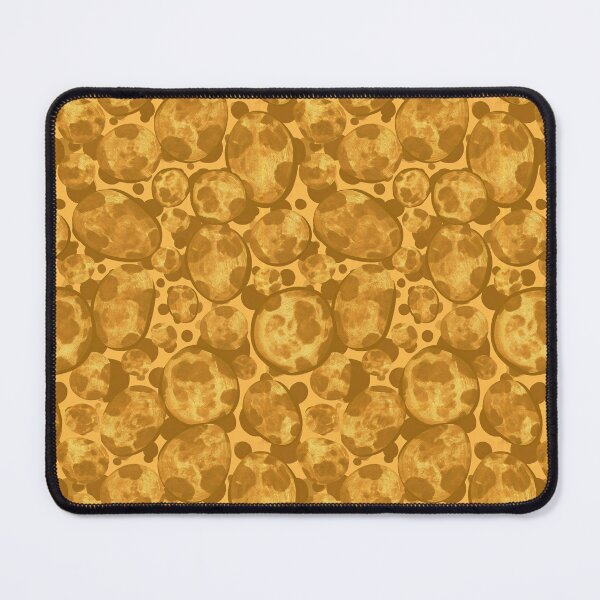 Item preview, Golden Yellow Cellular Bubble Abstract designed and sold by Piotrek0001.