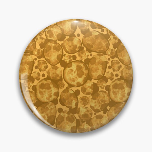 Item preview, Golden Yellow Cellular Bubble Abstract designed and sold by Piotrek0001.