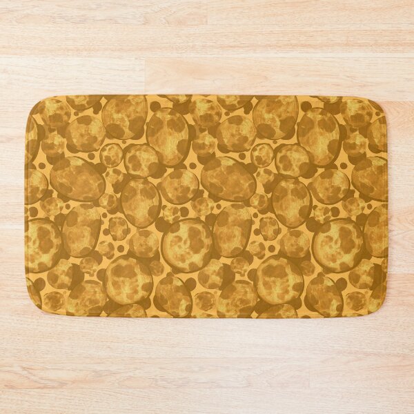Item preview, Golden Yellow Cellular Bubble Abstract designed and sold by Piotrek0001.