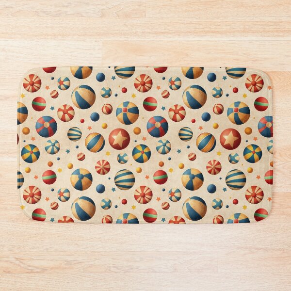 Item preview, Vintage Circus Ball Pattern designed and sold by UnhingedBird.