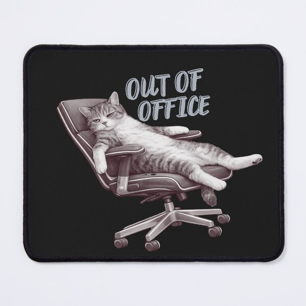 Item preview, Out Of Office Cat Design designed and sold by AdicretorDesign.
