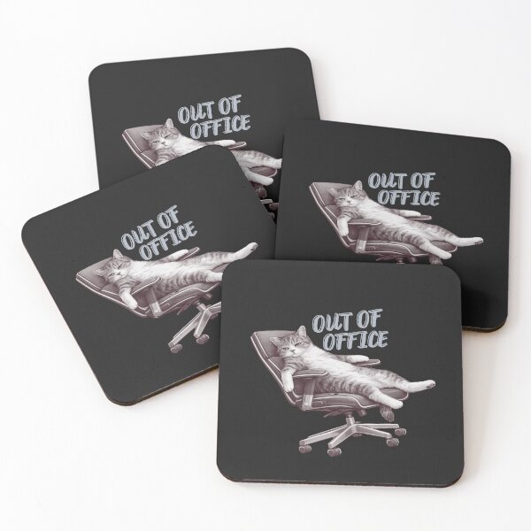 Item preview, Out Of Office Cat Design designed and sold by AdicretorDesign.