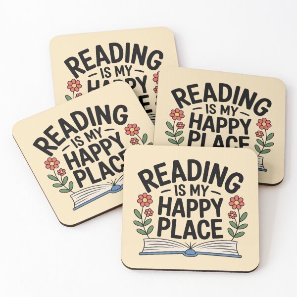 Item preview, READING IS MY HAPPY PLACE designed and sold by 123ks.