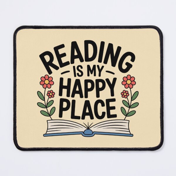 Item preview, READING IS MY HAPPY PLACE designed and sold by 123ks.
