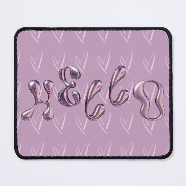 Item preview, Metallic Hello designed and sold by lavender haze.