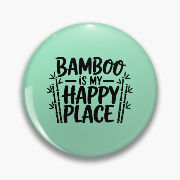 Item preview, Bamboo is my happy place designed and sold by 123ks.