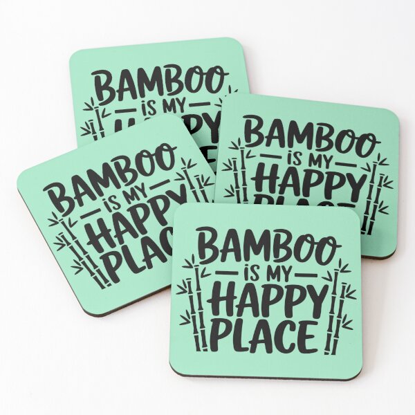Item preview, Bamboo is my happy place designed and sold by 123ks.