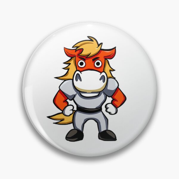 Item preview, Bronco Team Mascot designed and sold by PaintedbyCarol.