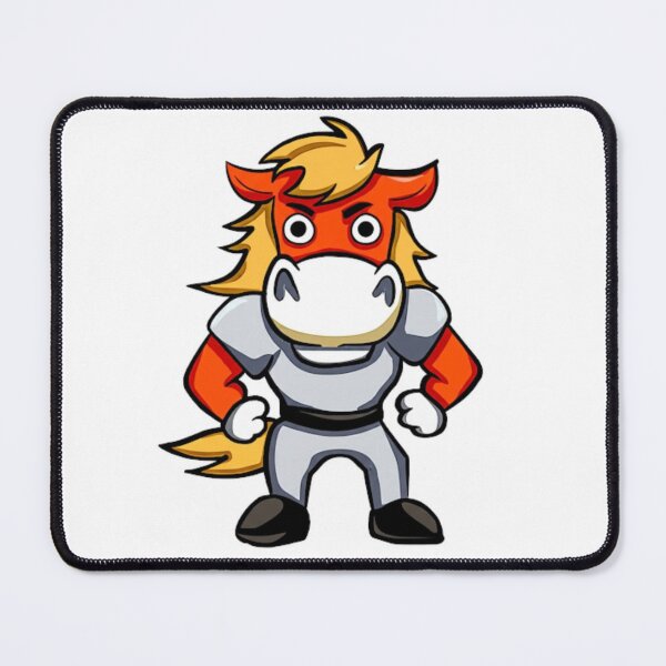 Item preview, Bronco Team Mascot designed and sold by PaintedbyCarol.