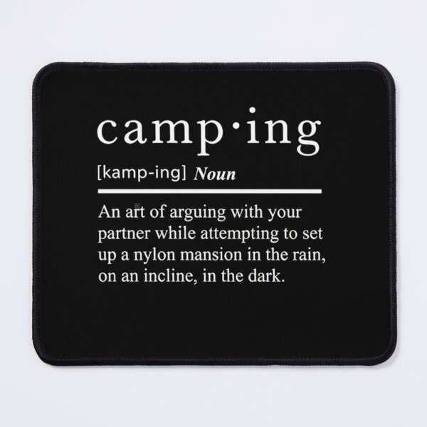 Item preview, Camping Definition Funny Camper Men Women Camp designed and sold by clothesy7.