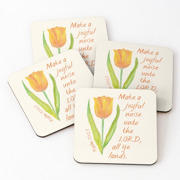 Item preview, Psalm 100:1 Make A Joyful Noise Unto The LORD, All Ye Lands designed and sold by Angela Dow.