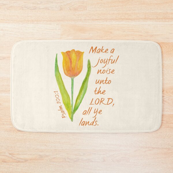 Item preview, Psalm 100:1 Make A Joyful Noise Unto The LORD, All Ye Lands designed and sold by Angela Dow.
