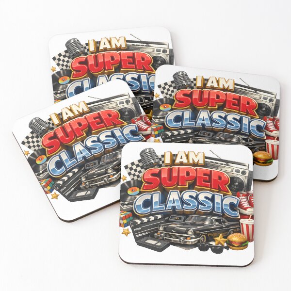 Item preview, I Am Super Classic Retro Vibes – Vintage Culture 3D Design designed and sold by Imagetore.