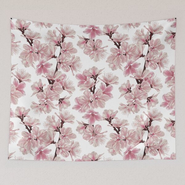 Item preview, Indian white-eye and peach blossoms designed and sold by Art_By_Wing.