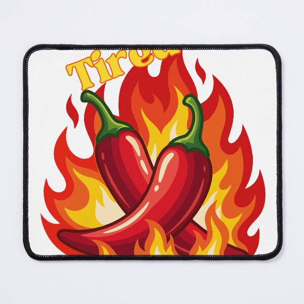 Item preview, Spicy And Tired Funny Chili Pepper designed and sold by Tulipanna80.