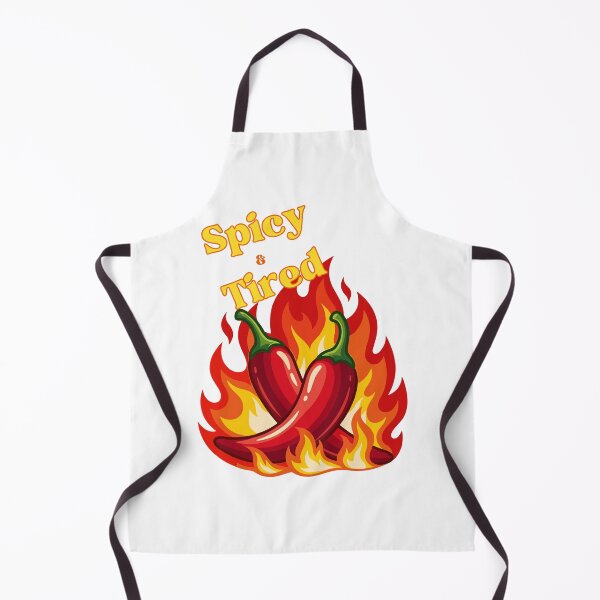 Item preview, Spicy And Tired Funny Chili Pepper designed and sold by Tulipanna80.