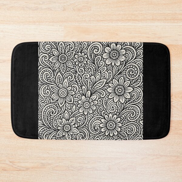 Item preview, Vintage Floral Zen Doodle designed and sold by Sybille-Yates.
