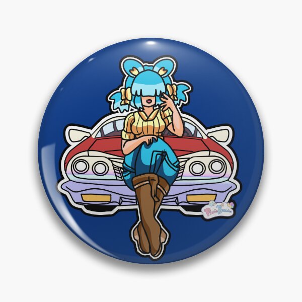 Aperçu de l'œuvre Pan Pan et la voiture rouge créée et vendue par PixieBunnnyShop.
